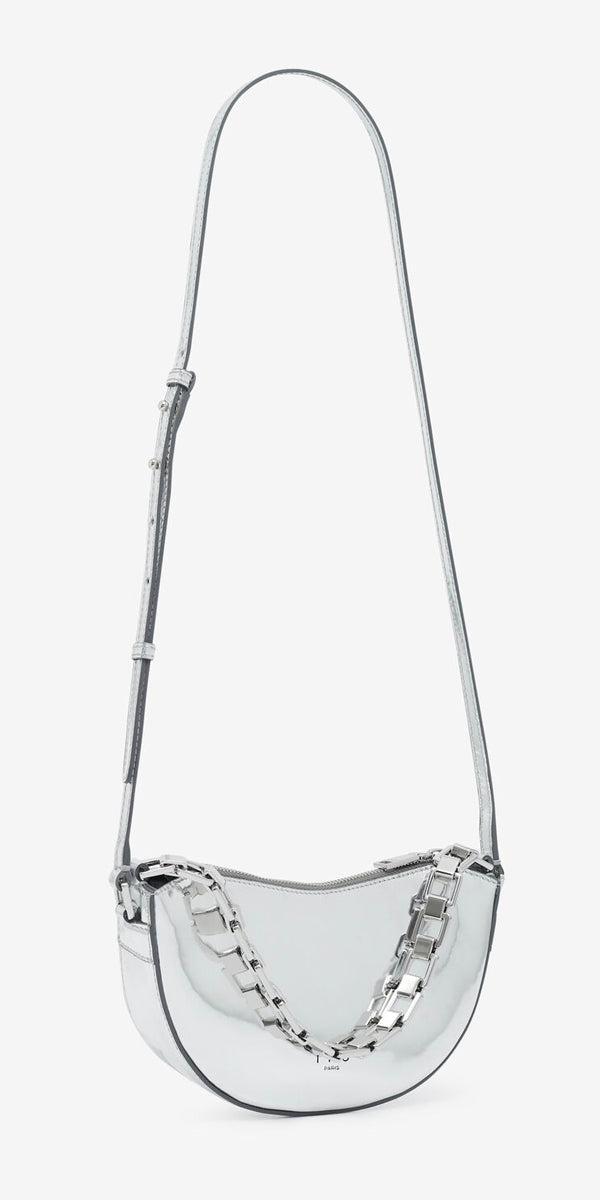 IRO Arc Baby Mirror Nano Bag in Silver