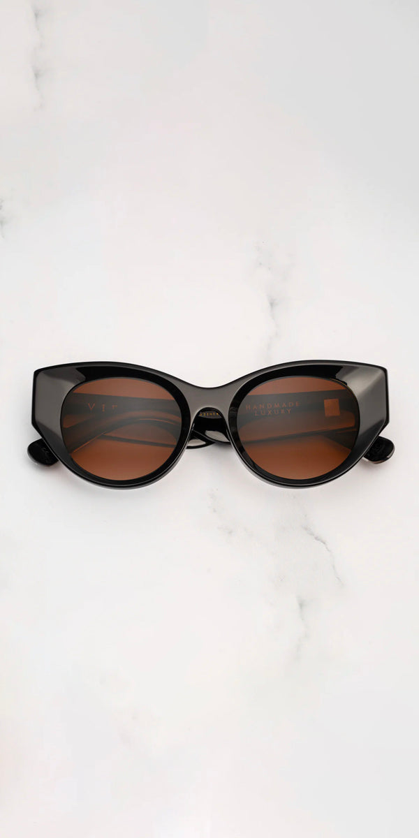 Vieux La Cite Sunglasses in Noir