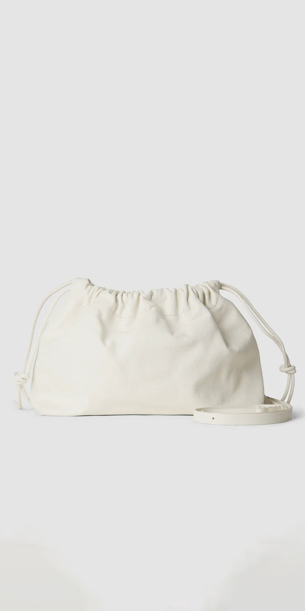 Second Female Smooth Leather Slouchy Bag