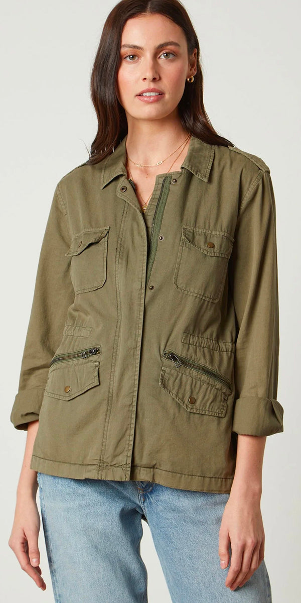 Velvet ruby deals army jacket