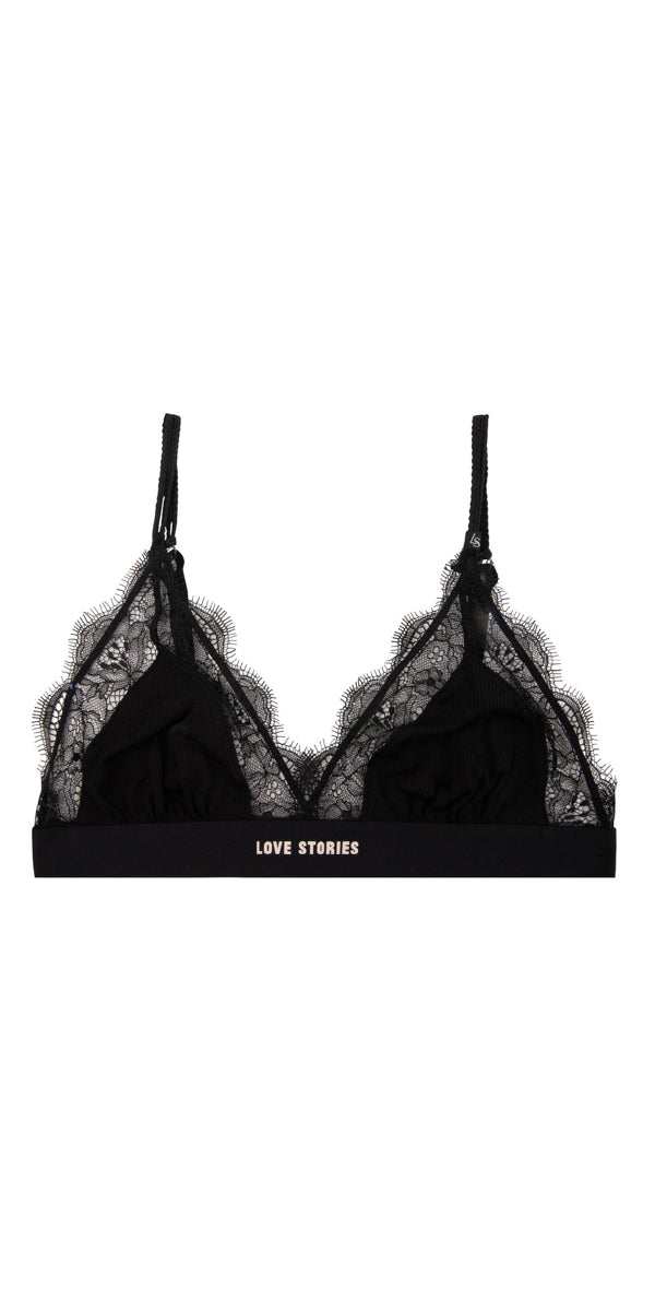 Love Stories Love Lace in Black