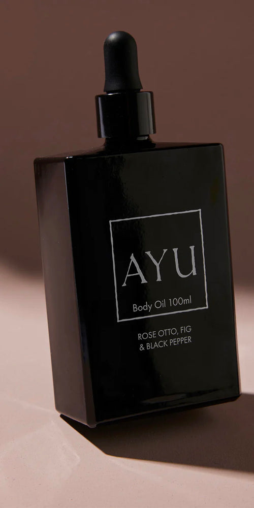 Ayu Body Oil Rose Otto, Fig and Black Pepper