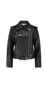 Caravan & Co Hudson Leather Biker Jacket