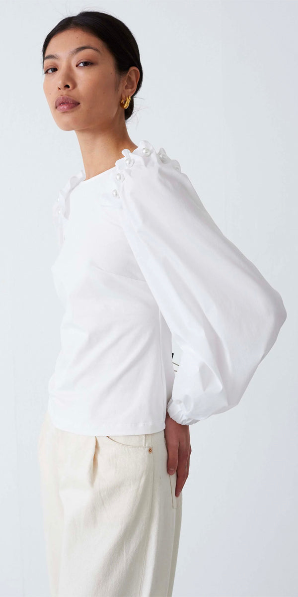 Mother of Pearl Agnes Jersey Top