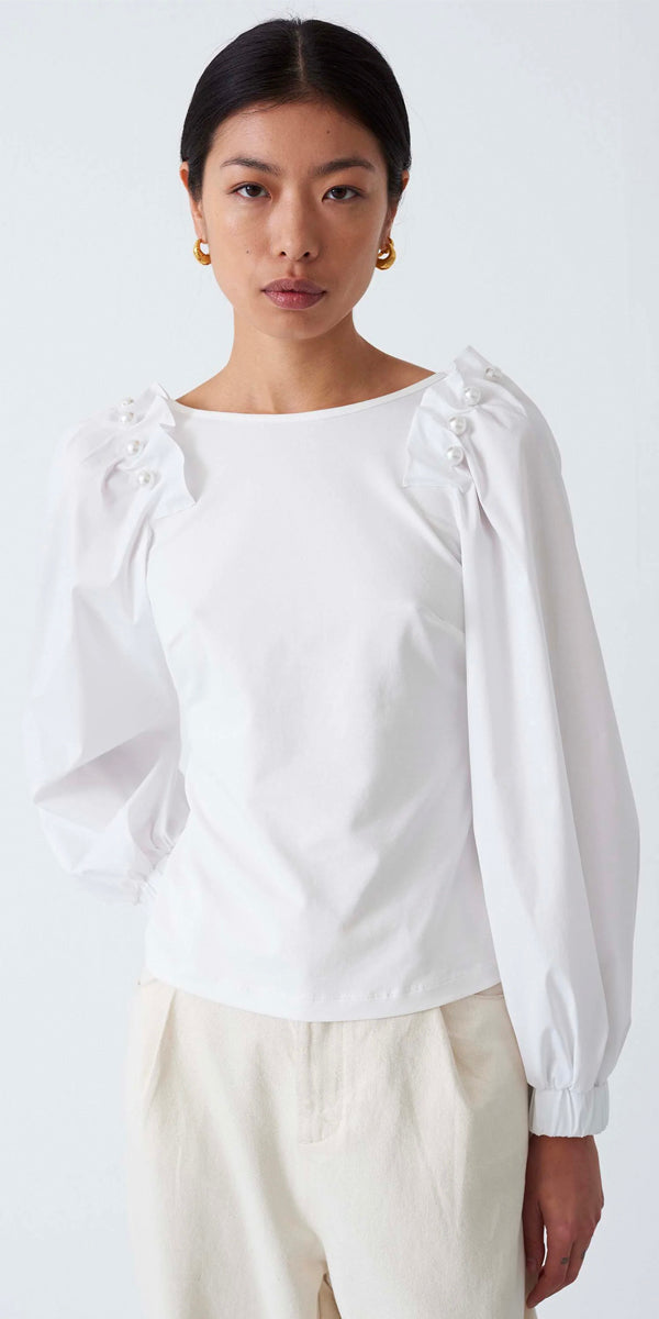 Mother of Pearl Agnes Jersey Top