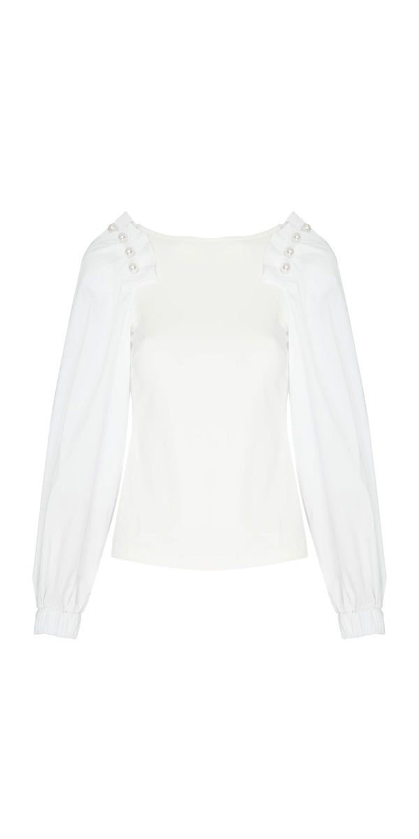 Mother of Pearl Agnes Jersey Top
