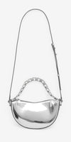 IRO Arc Baby Mirror Nano Bag in Silver