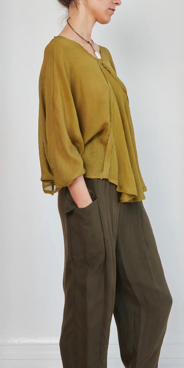 KITX Batwing Shirt in Willow Green