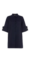 Mother of Pearl Camille Shirt in Indigo