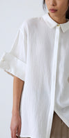 Mother of Pearl Camille Shirt in White