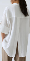 Mother of Pearl Camille Shirt in White
