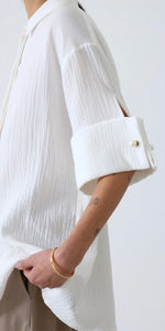 Mother of Pearl Camille Shirt in White