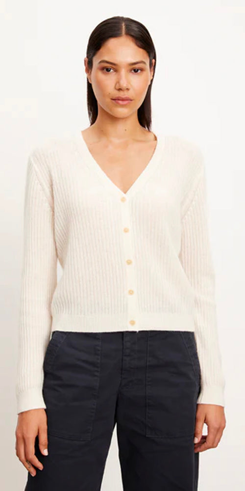 Velvet Coralie Cashmere Cardigan