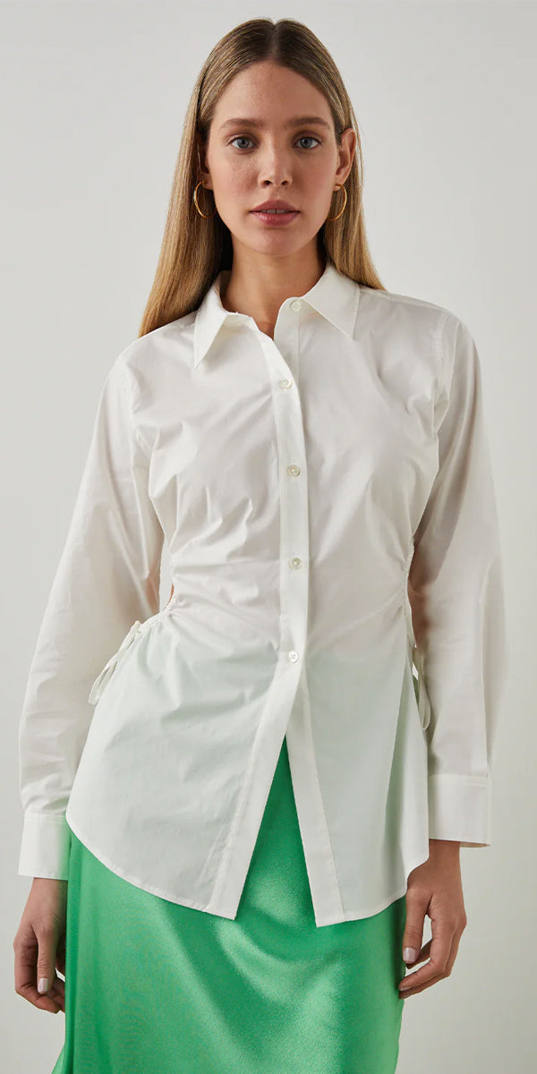 Rails Cristiana Cut-Out Cotton Shirt