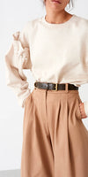 Mother of Pearl Dani Sweatshirt in Oatmeal