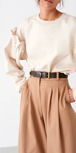 Mother of Pearl Dani Sweatshirt in Oatmeal