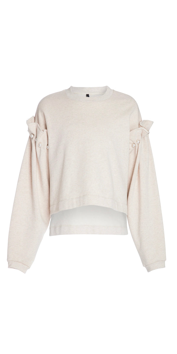 Mother of Pearl Dani Sweatshirt in Oatmeal