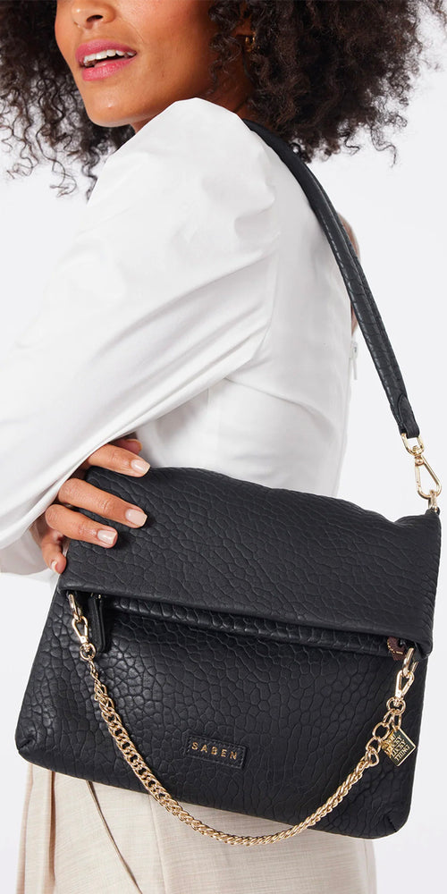 Saben Daria Leather Shoulder Bag