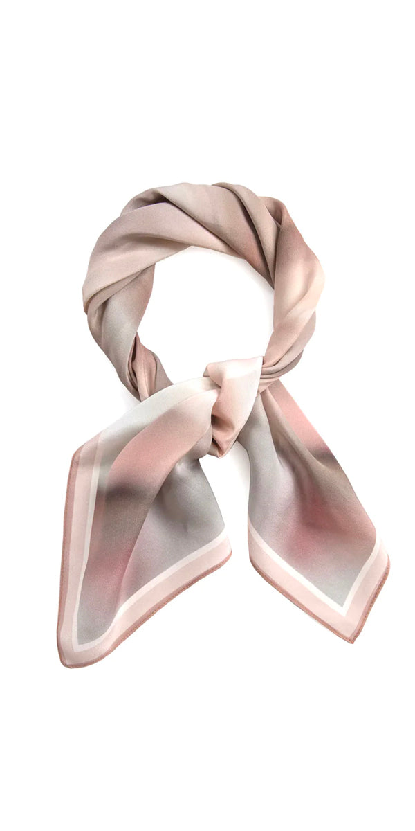 Good & Co. Freesia Study Small Silk Scarf