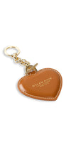 DYLAN KAIN HEART KEYCHAIN IN TAN