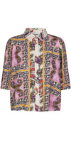 Lolly's Laundry Paisley Short Sleeve Shirt