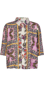 Lolly's Laundry Paisley Short Sleeve Shirt