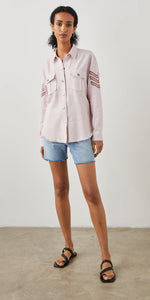 Rails Loren Overshirt in Rose