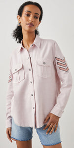 Rails Loren Overshirt in Rose