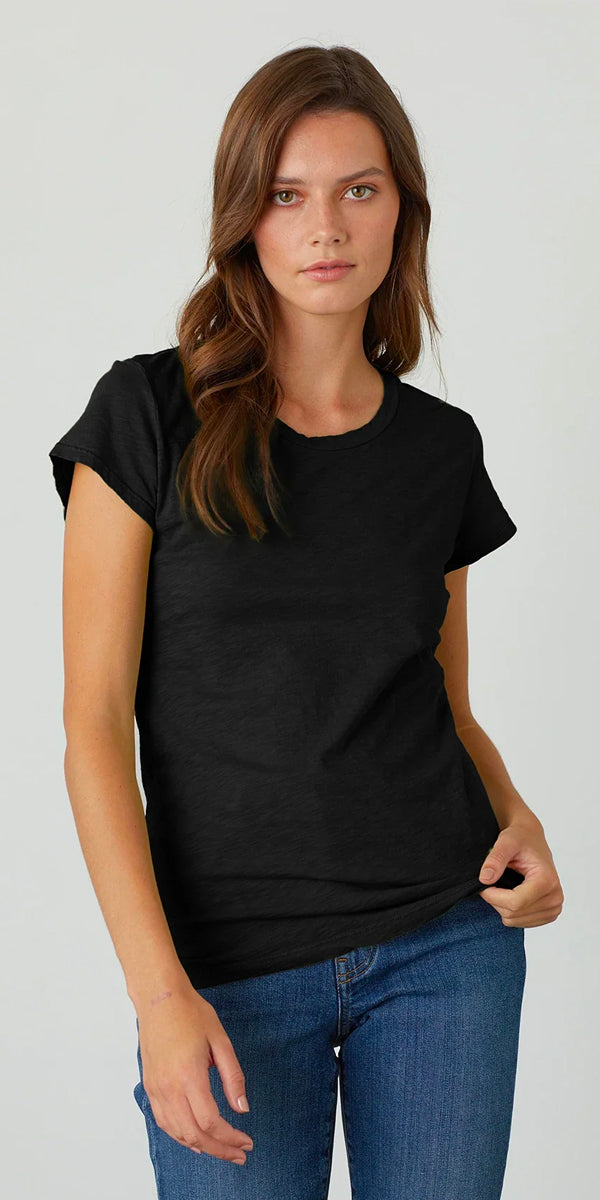 Velvet Odelia Cotton Crew Neck T-Shirt