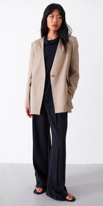 Mother of Pearl Roxy Jacket in Taupe