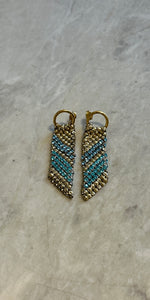 Laura B Sasha Chain Earrings