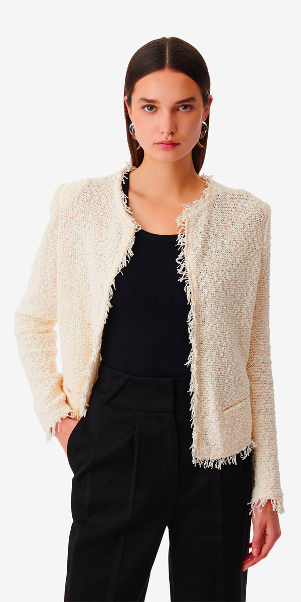 IRO Shavani Classic Fringed Jacket