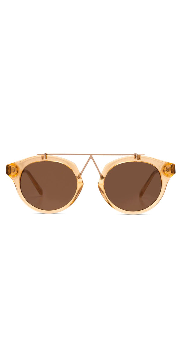 Vieux Tempest Sunglasses in Champagne