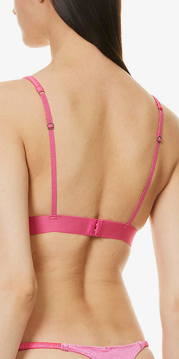 Love Stories Uma Bralette in Hot Pink