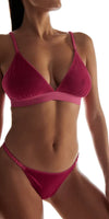 Love Stories Uma Bralette in Hot Pink