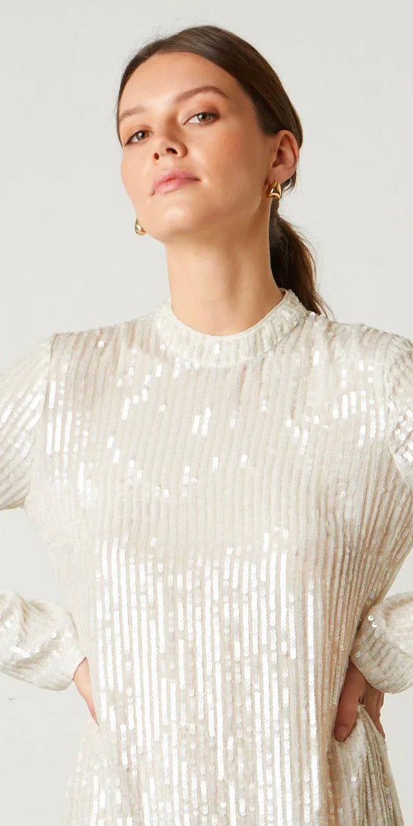 Velvet Veda Sequin Top