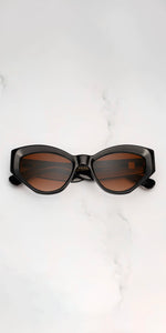 Vieux Bayonne Sunglasses in Noir