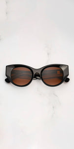 Vieux La Cite Sunglasses in Noir